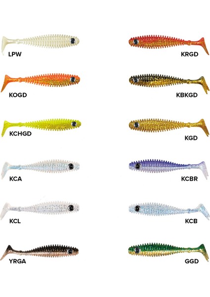 Shad Star 9.5 cm Silikon Yem