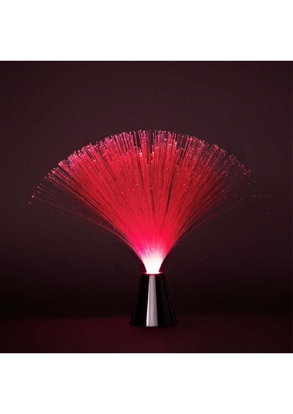 Renkli Fiber Optik LED Lamba, Şık ve Parlak Aydınlatma Seçeneği