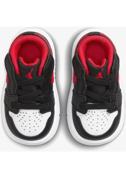 Jordan 1 Low Bebek Spor Ayakkabı - Deri Tasarım Cırtlı ve Lastik Bagcıklı - CI3436-063 indirimleri
