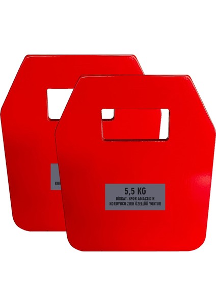 Fraser Tactical Ağırlık Yeleği Ağırlık Plakası 11 kg