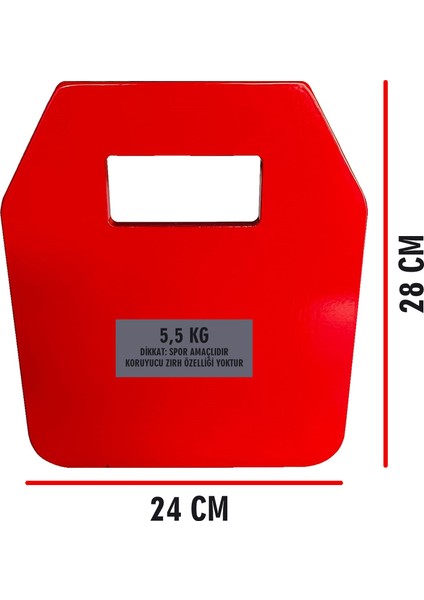 Fraser Tactical Ağırlık Yeleği Ağırlık Plakası 11 kg fiyatları