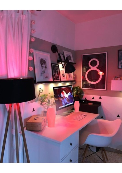 Kız Çocuk Pembe Gece Lambası, Sıcak ve Yumuşak Işık, Tatlı Uyku Arkadaşı