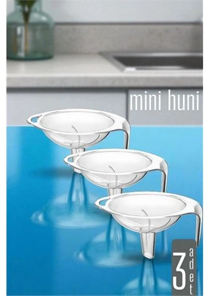 Modacar Huni - 3 Lü Set Mini Huni - Mutfak Hunisi