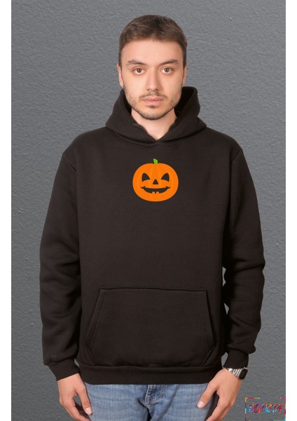 Halloween Pumpkin Face Bal Kabağı Sweetshirt Unisex Kapüşonlu Hoodie fiyatları