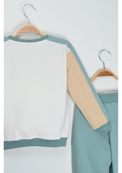 Ilo Beyaz Renkli Bloklu Iki Parça Takım (2-5 Yaş) modelleri