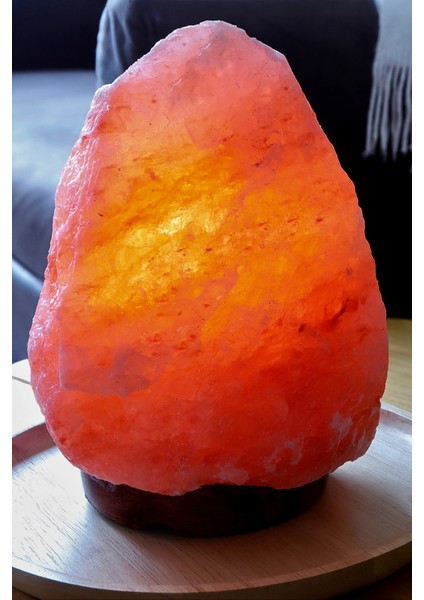 Doğal Kaya Tuzu Lambası 2-3 Kg, Kablo ve Ampul Ile, Ortamınıza Sıcaklık Katın fırsatları