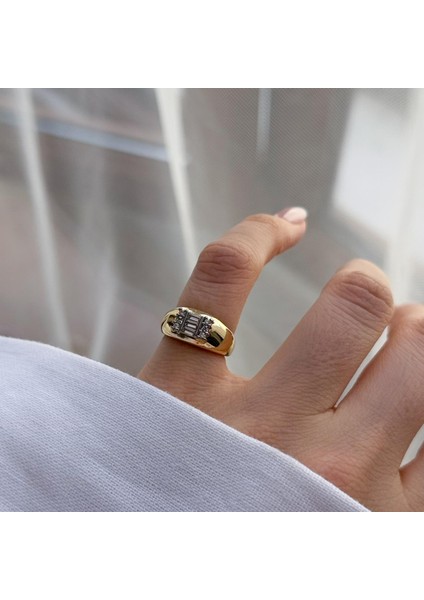 Çelik Serçe Parmak Yüzük