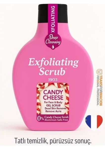Modacar Norveç Candy Cheese Peeling Jel – 1903 Serisi, Akne Karşıtı Scrub 500 ml fiyatları