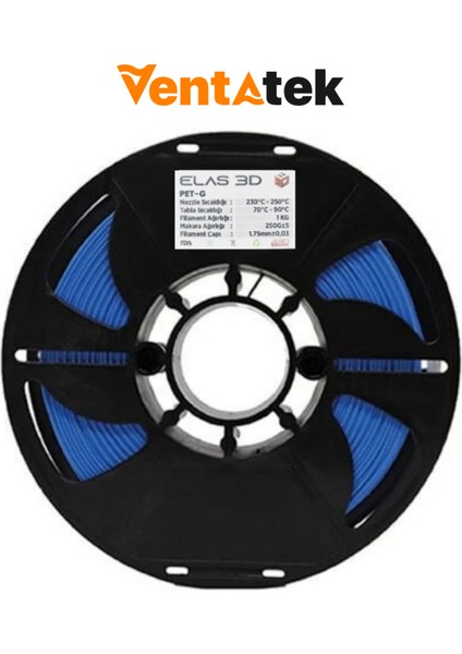 Mavi Petg Filament - 1.75MM - 1 kg