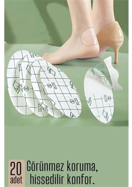 Modacar Ayak Vurma Önleyici Bant 20 Li Paket