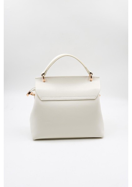 Ithal Kadın Çanta Charmlı El Çantası KB006 - Beyaz fiyatları