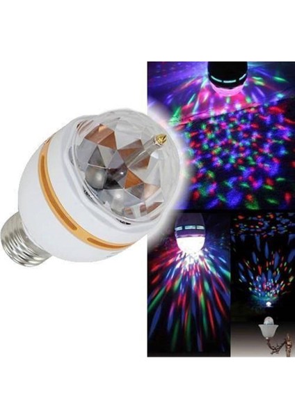 Renkli Dönen Fişli Gece Lambası, Parti ve Davet Için Eğlenceli Dekorasyon