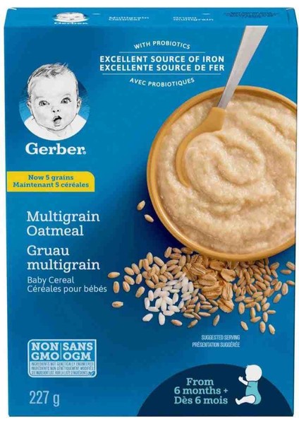 Cereals Probiotic Multigrain Çok Tahıllı Kaşık Maması 227 Gr-6. Aydan Itibaren -2.aşama