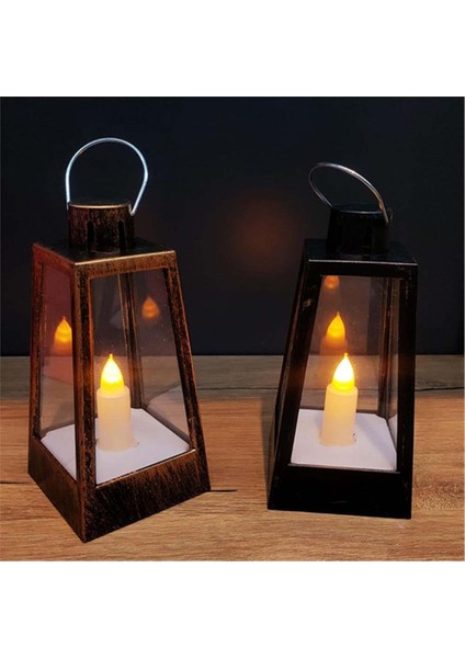 Şık Siyah Pilli Gemici Feneri, Dekoratif ve Işıltılı Ev Aksesuarı fiyatları