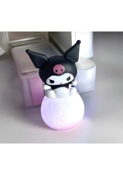 Sevimli 10 cm Gece Lambası, Parlayan Başucu ve Sevgi Dolu Tasarım Ile.