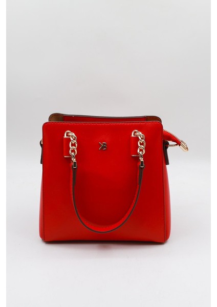 Çapraz Askılı Kadın Çanta Kb 7139 - Kırmızı