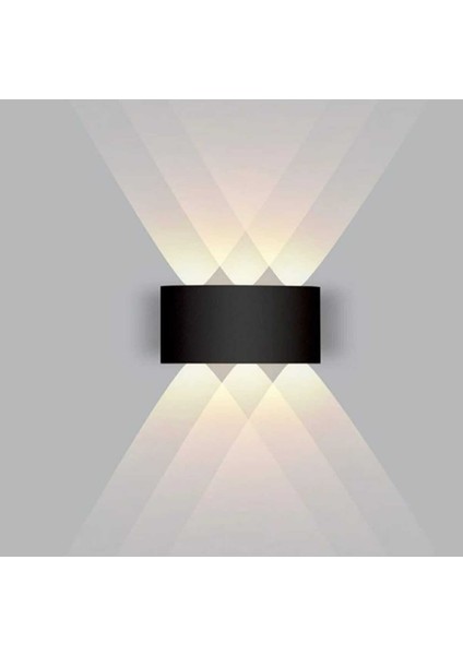 Modern Çift Yönlü Duvar Aydınlatma, 10W, 3200K, Şık ve Fonksiyonel Tasarım