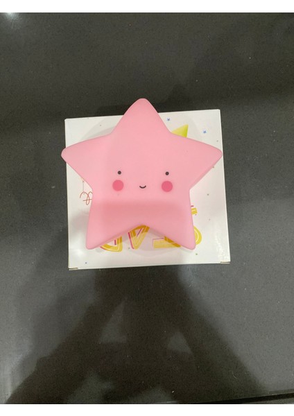 Pembe Yıldız Tasarımlı LED Masa Lambası, Şık ve Enerji Tasarruflu Aydınlatma modelleri
