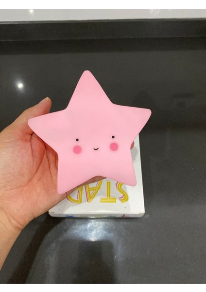 Pembe Yıldız Tasarımlı LED Masa Lambası, Şık ve Enerji Tasarruflu Aydınlatma fırsatları