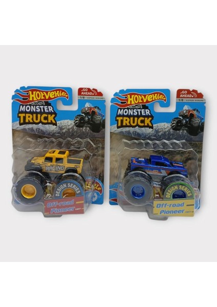 Mini Off-Road Araçlar 2'li - Sarı Lacivert fırsatları