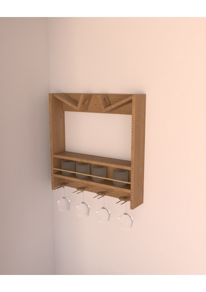 Şaraplık ve Içki Standı, Şık Mdf Raf, Ev ve Bar Dekoru Için Ideal Seçim modelleri