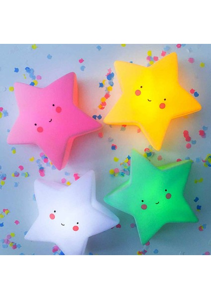 Renkli LED Işıklı Masa Lambası, Şık ve Modern Tasarım