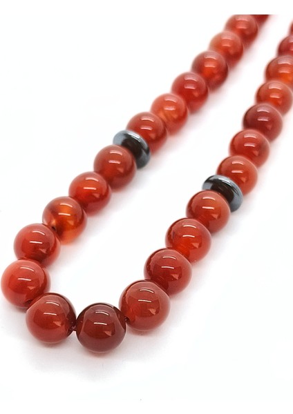 Karnelyan Akik Tesbih - Nazar Kalkanı ve Stresle Baş Etme fiyatları