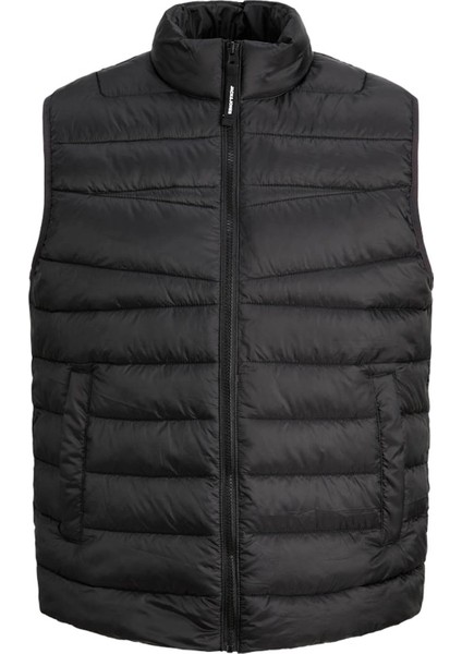 Jjwest Light Bodywarmer Collar Siyah Erkek Yelek 12283201 modelleri
