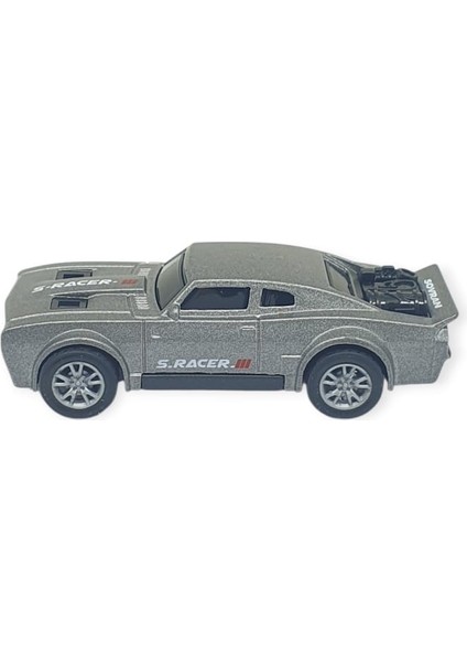 Çek Bırak Metal Küçük Arabalar 8 cm - SH40031 - Gri (Lisinya) fiyatları