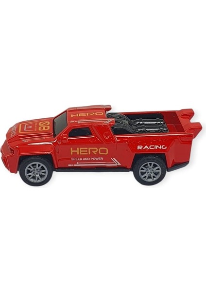 Çek Bırak Metal Küçük Arabalar 8 cm - SH40031 - Kırmızı Pick-Up (Lisinya) fiyatları