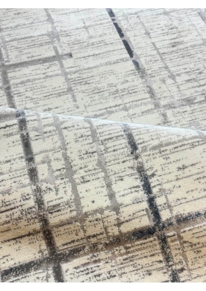 Gri Modern Ince Akrilik Yumuşak Dokulu Çok Amaçlı Halı 100X140 cm fırsatları