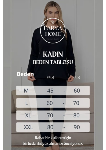 Kalın Kışlık Interlok Şeritli Uzun Kollu Örme Pijama Takımı fırsatları