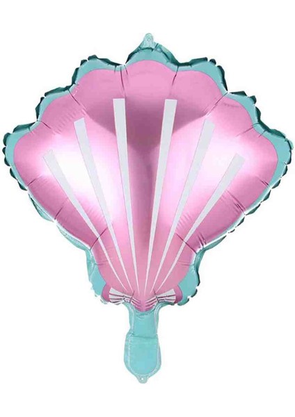 Pembe Istiridye Folyo 51X54 cm Balon