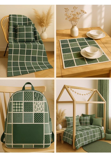 Patchwork Kumaş Seti – 35 Desen 20X20 cm | %100 Pamuk Saten | Tek Parça Kumaş | Dikiş, El Işi ve Quilting Için Özel Tasarım