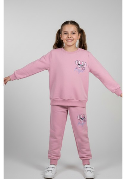 Sweet Stitch Pembe Çocuk Eşofman Takımı (3-10 Yaş) fiyatları
