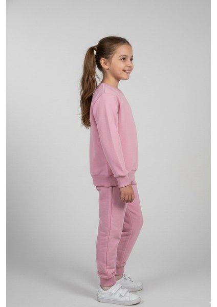 Sweet Stitch Pembe Çocuk Eşofman Takımı (3-10 Yaş) modelleri