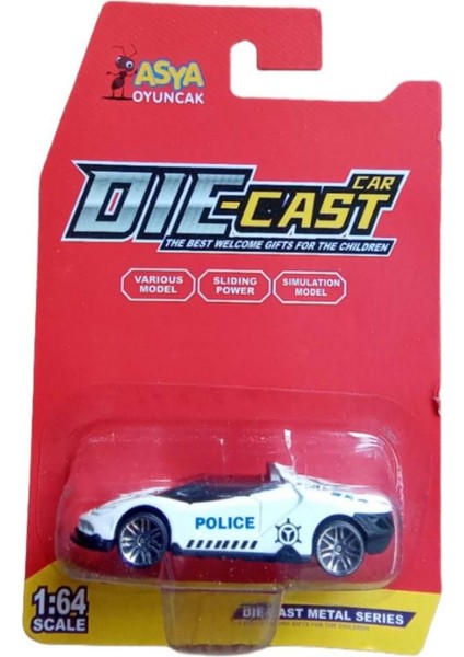 FY01-01 - Metal Araba Tekli Kartela modelleri