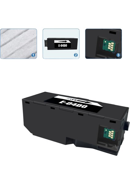 6 Adet C13T04D000 T04D0 Atık Mürekkep Tankı Bakım Kutusu ET-7700 ET-7750 L7160 L7180 L7188 L7880 Yazıcılarla Uyumlu