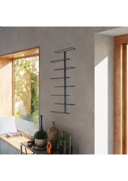 Metal Şarap Rafı ve Standı, Dekoratif ve Şık Tasarım