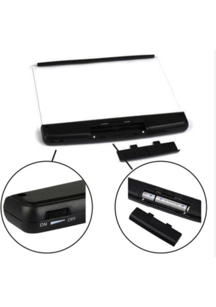 Şarjlı Okuma Işığı Panel Aydınlatıcı LED Işık Beyaz Renk indirimleri