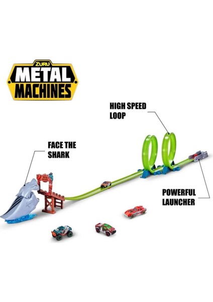 MEA04000-6760 - Zuru Metal Machines Shark Oyun Seti modelleri