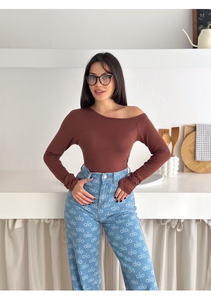 Kadın Düşük Kol Bluz/body
