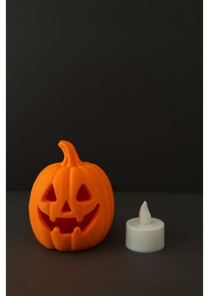 Halloween Temalı Balkabağı Dekoru Pilli Mum Ile Kullanım Masaüstü Aksesuar Temalı Aydınlatma fırsatları