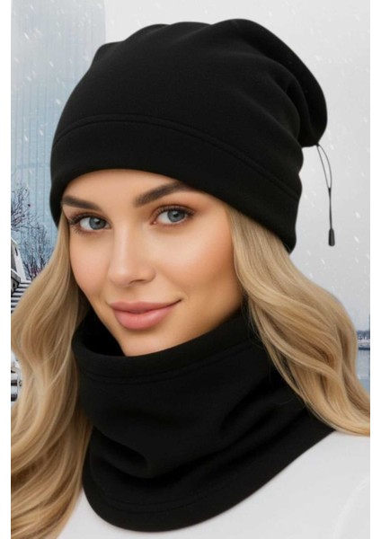 Kadın Polar Bere ve Boyunluk Takımı modelleri