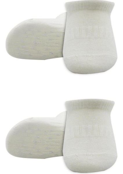Bistyle 2'li Sneakers Kaymaz Basic Penye Çorap BS20103 Ekru Ekru fiyatları