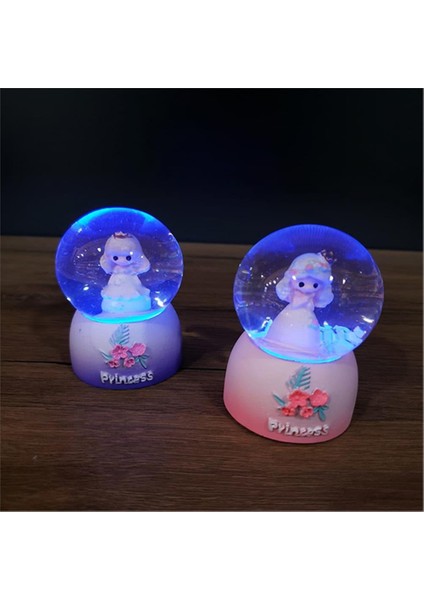 Prenses Temalı Işıklı Kar Küresi modelleri