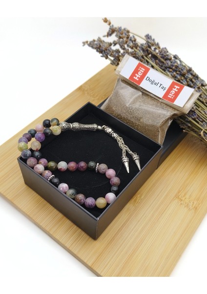 Renkli Turmalin Tesbih - Enerjinizi Yükseltin modelleri