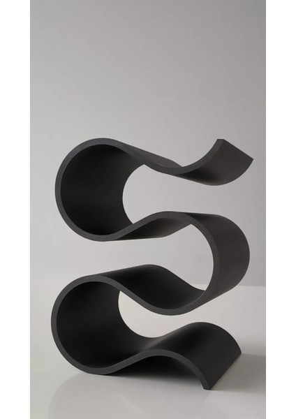 Modern Dalgalı Şaraplık, 4 Şişe Kapasiteli Şık ve Şık Tasarım