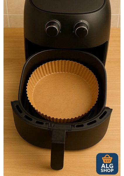 Pişirme Kağıdı 20'cm Airfryer Yağlı Kağıt Tüm Markalara Uyumlu 50 Adet indirimleri
