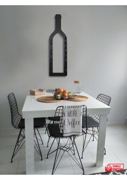 Özel Tasarım 4'lü Şaraplık Seti Şık ve Zarif Dekoratif Tasarım indirimleri